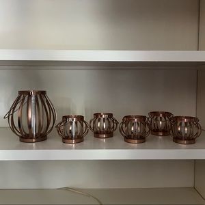 Vases/candle holders